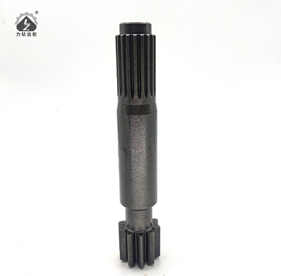 Vitesse centrale du voyage 10x18 en acier de Pinion Gear Shaft Pc200 7 d'excavatrice